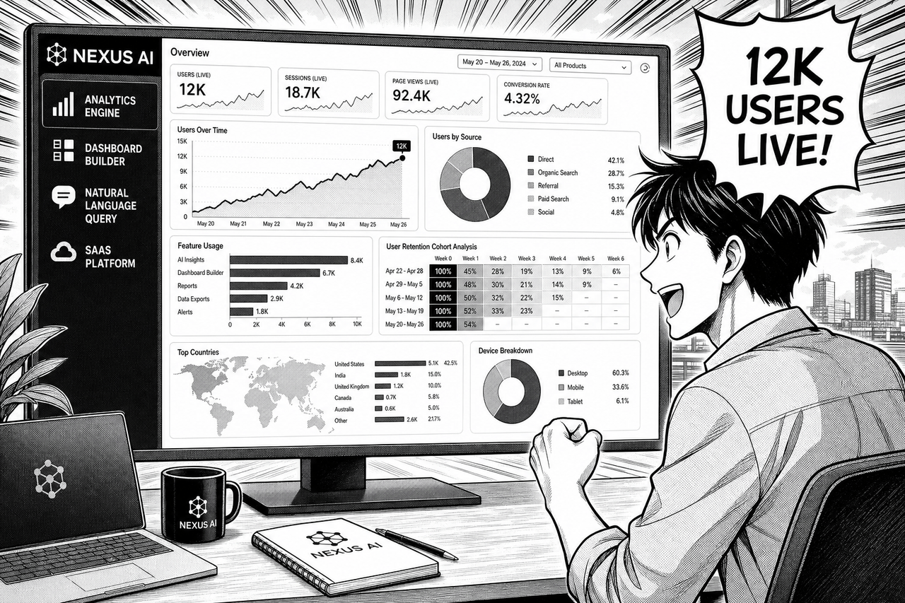 Nexus AI manga panel