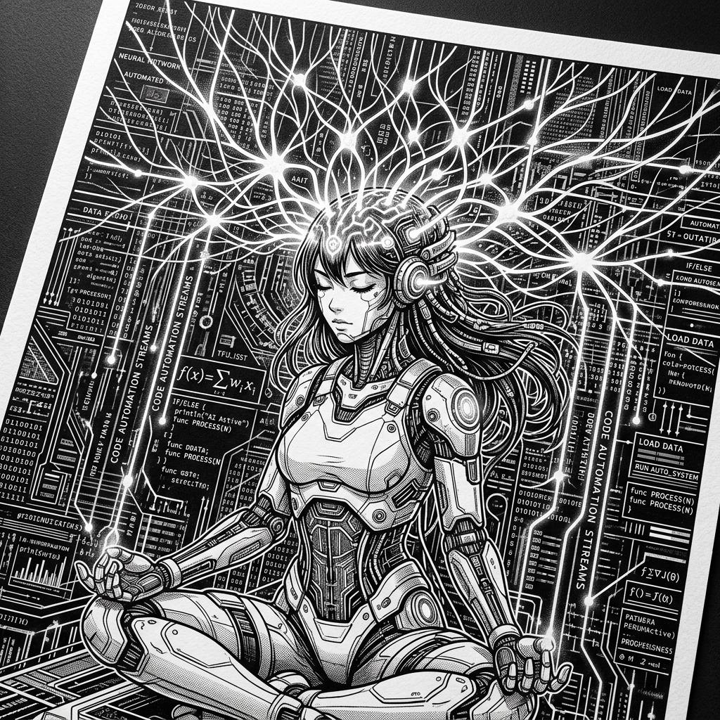 AI & Automation Illustration